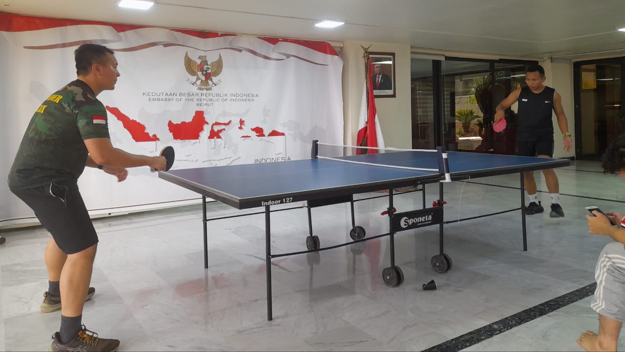 Semarak HUT RI Ke-79, KBRI Beirut dan WNI di Lebanon Gelar Sejumlah Pertandingan Meski Situasi Konflik Hizbullah dan Israel