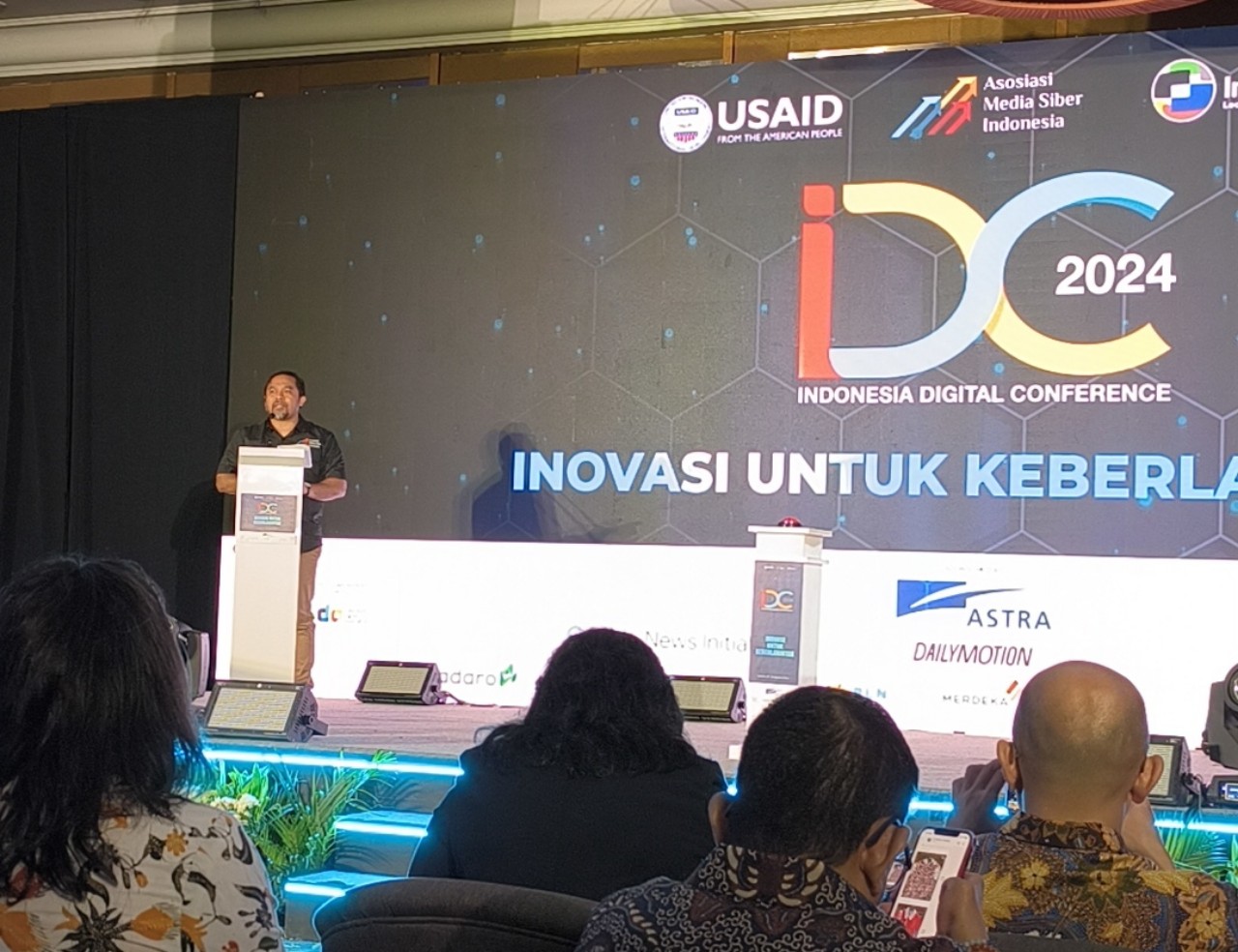 Indonesia Digital Conference 2024 Resmi Dibuka, Ketua Dewan Pers Titip Sejumlah Rekomendasi
