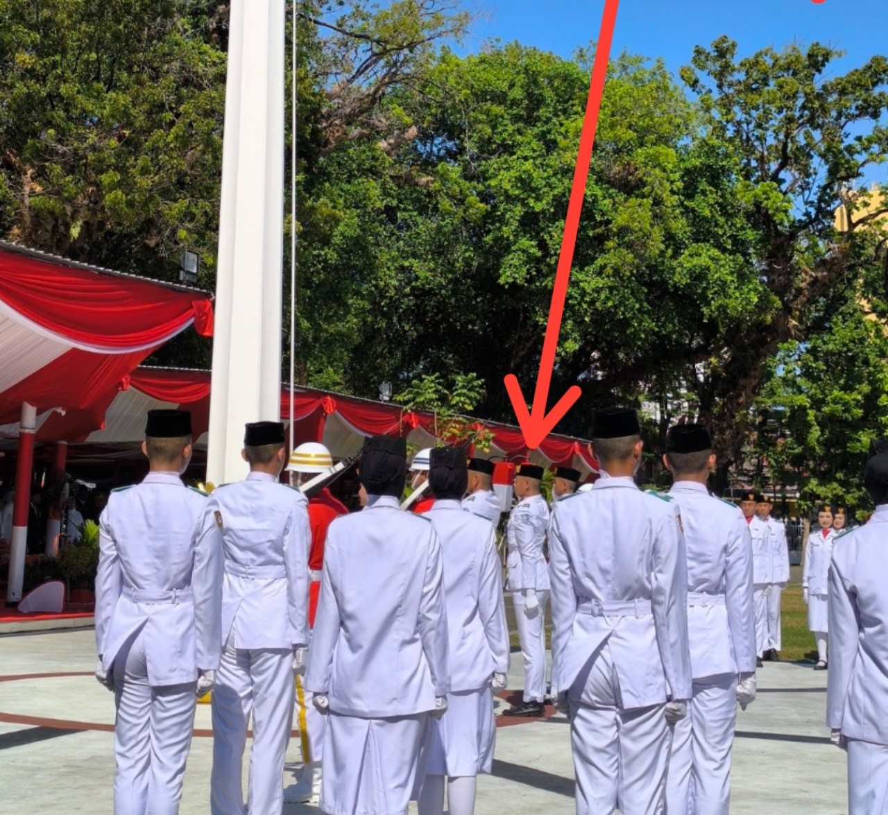 Andi Farid Al Ghifari, Komandan Kelompok 8 Paskibraka Sulsel 2024 Perwakilan Bulukumba