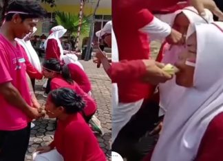 lomba makan pisang