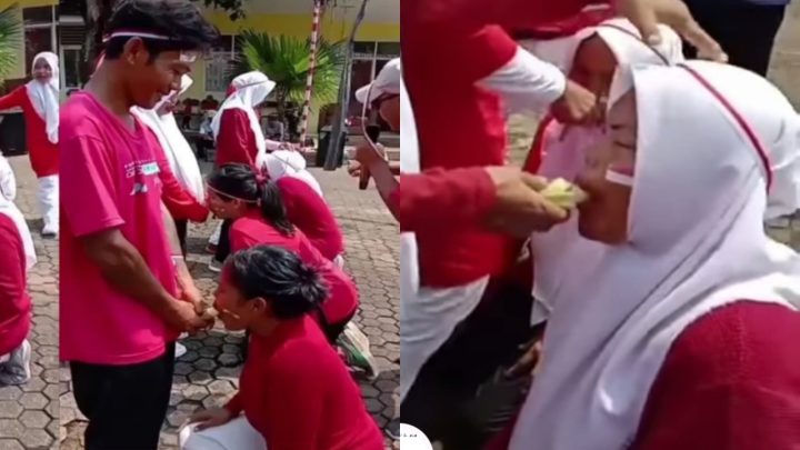 lomba makan pisang