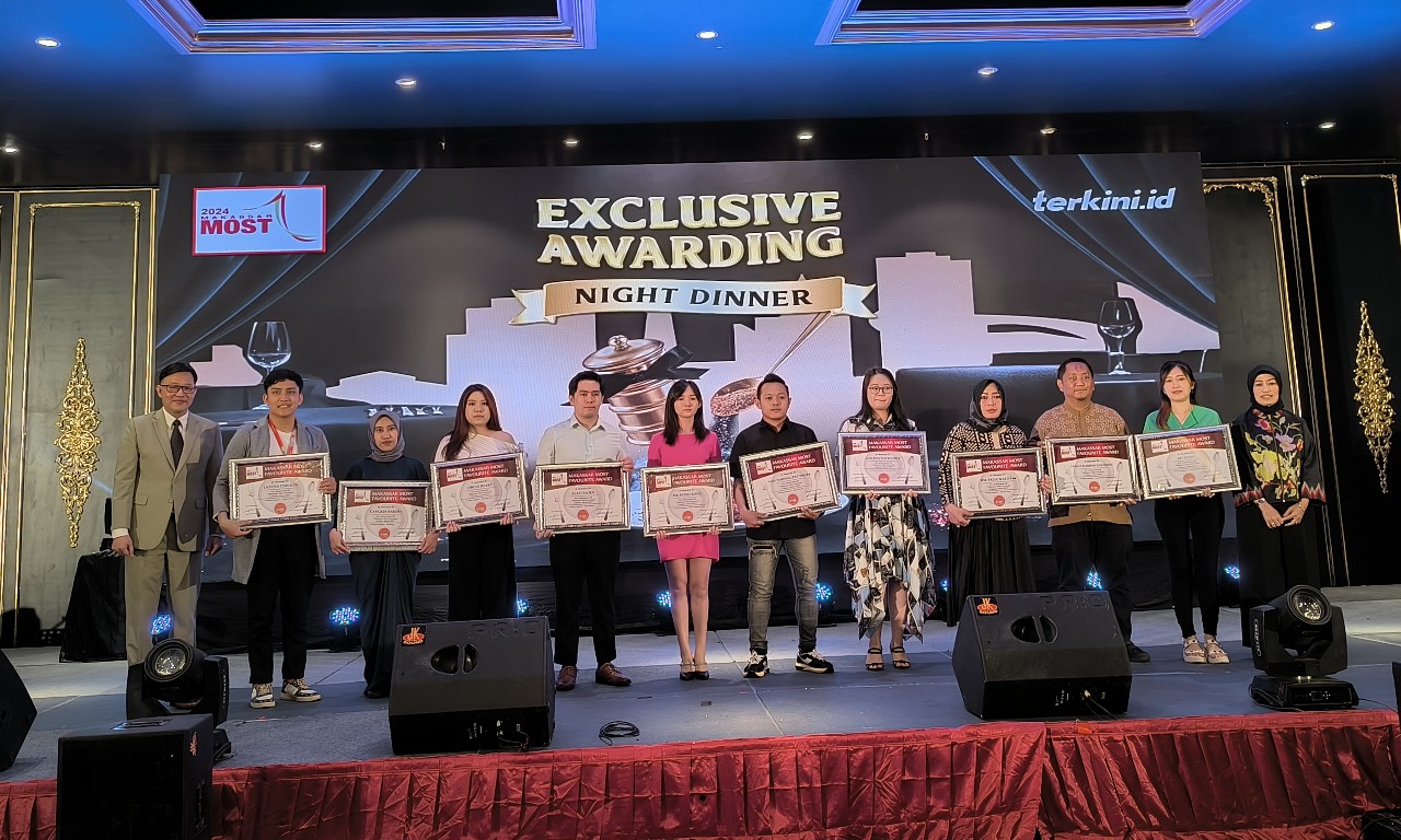 Berikut Puluhan Usaha Kuliner Raih Penghargaan Most Favourite Culinary Award 2024