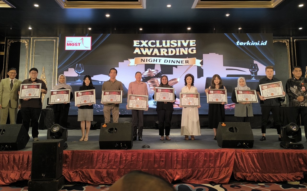 Berikut Puluhan Usaha Kuliner Raih Penghargaan Most Favourite Culinary Award 2024