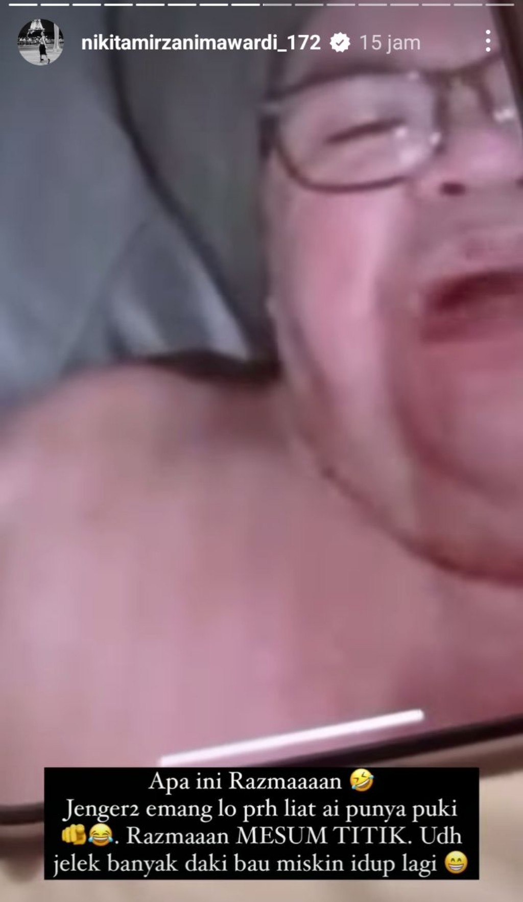 Nikita Mirzani Bagikan Video Razman Nasution, Minta Klien Perlihatkan Payudara