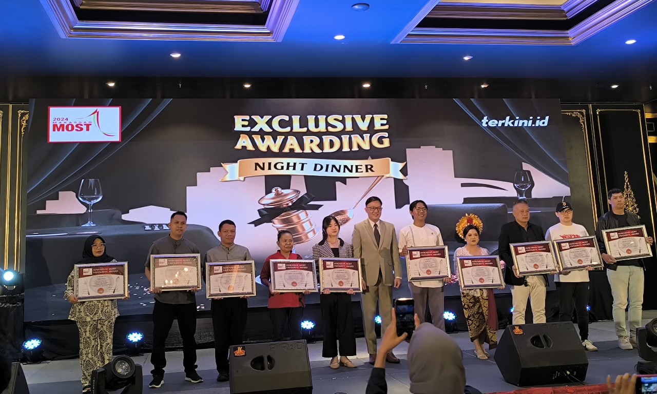 Berikut Puluhan Usaha Kuliner Raih Penghargaan Most Favourite Culinary Award 2024