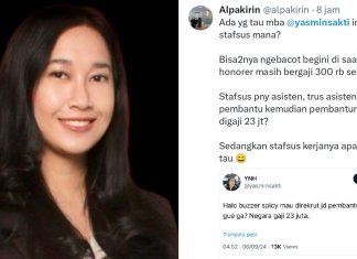 yasmin asisten stafsus