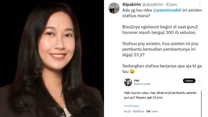yasmin asisten stafsus