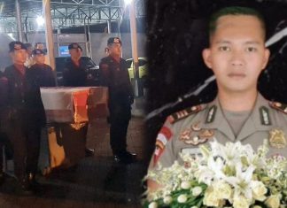 penembakan sesama polisi