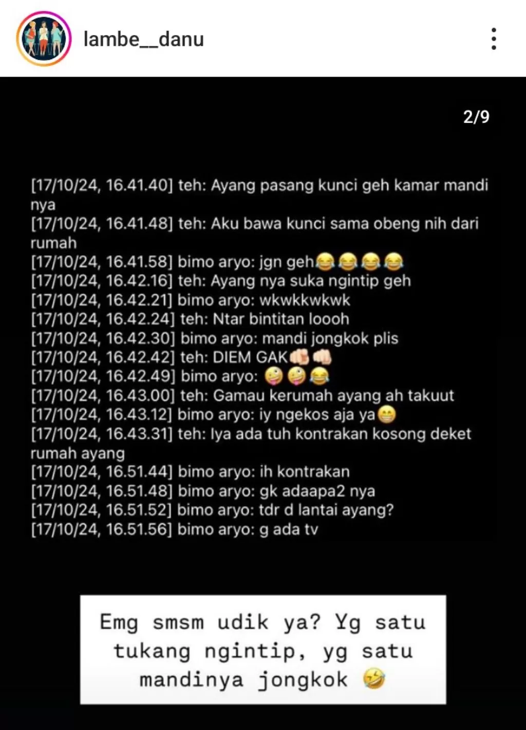 Beredar Chat Mesum Suami Arie Rieyanthie dan Maela Asila, Bahas Mandi Jongkok
