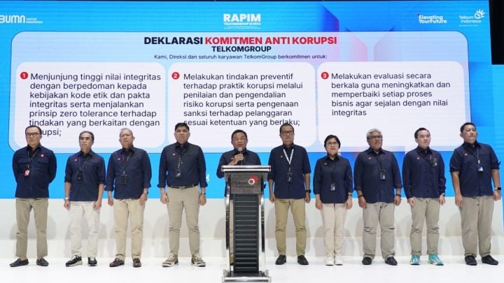 Jelang Hakordia 2024, TelkomGroup Deklarasikan Komitmen Anti Korupsi