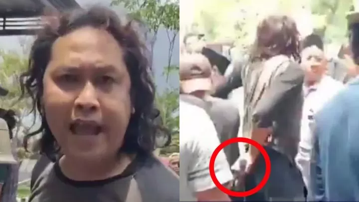 Cekcok dengan Pengacara, Polisi Pakaian Preman di Sampang Keluarkan Pistol