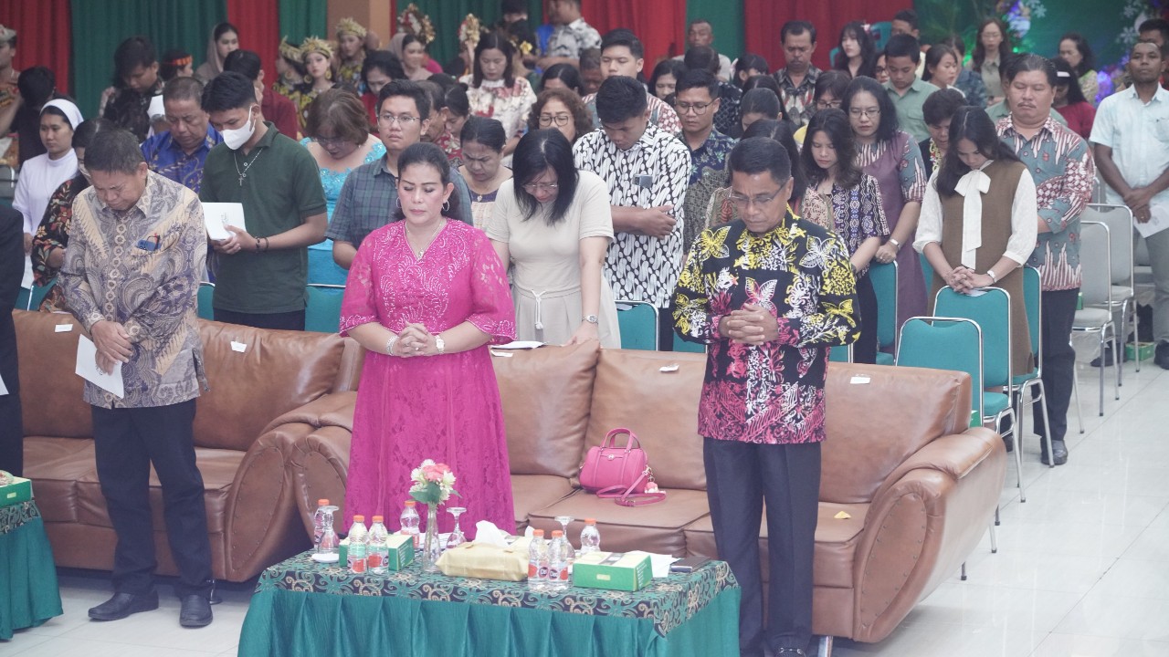 Korem 091/ASN Bersama Gereja-gereja di Kalimantan Timur Rayakan Natal 2024