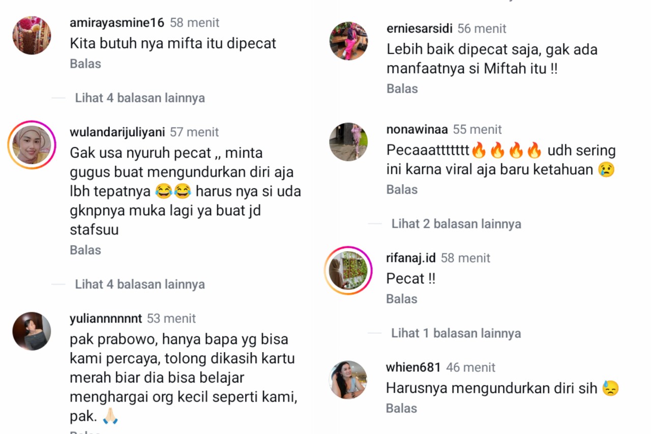 Publik Desak Istana Pecat Gus Miftah dari Jabatan Utusan Presiden, Imbas Hina Penjual Es Teh