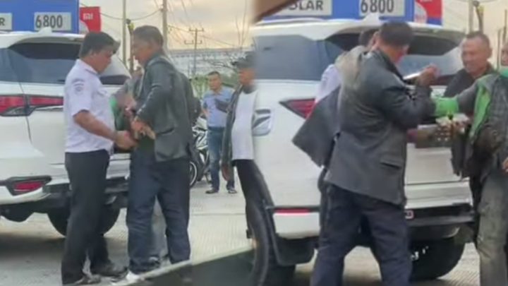 Pengemudi Pajero Tikam Sopir Bus Damri, Tak Terima Ditegur Serobot Antrean SPBU