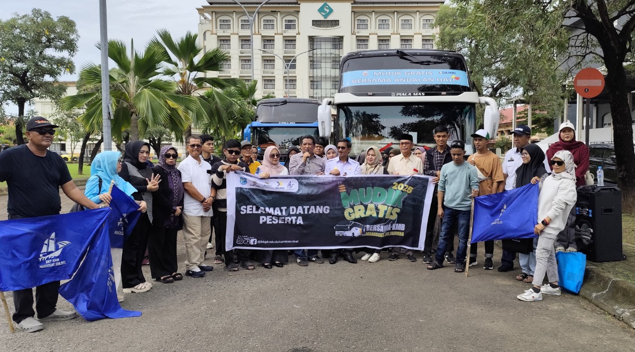 Mudik Gratis BKP KM Bulukumba Gelombang Pertama Resmi Dilepas, Peserta: Terima Kasih KMB