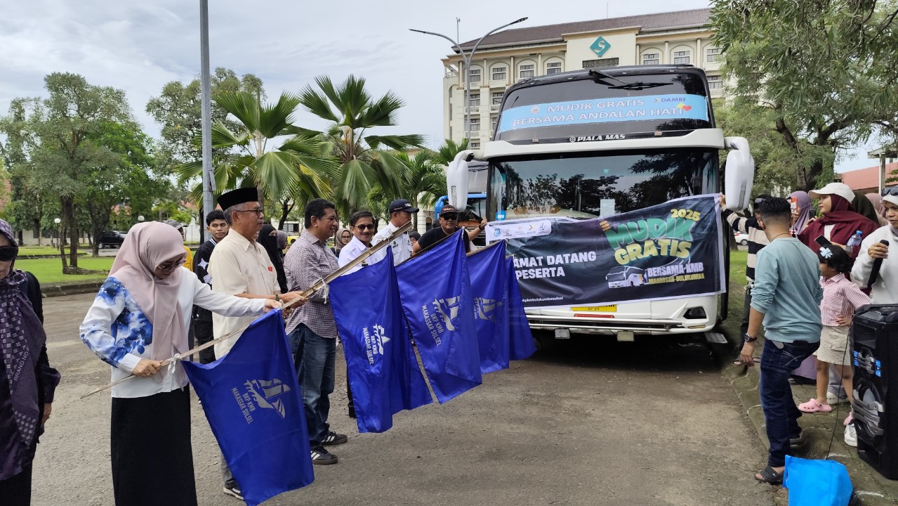 Mudik Gratis BKP KM Bulukumba Gelombang Pertama Resmi Dilepas, Peserta: Terima Kasih KMB
