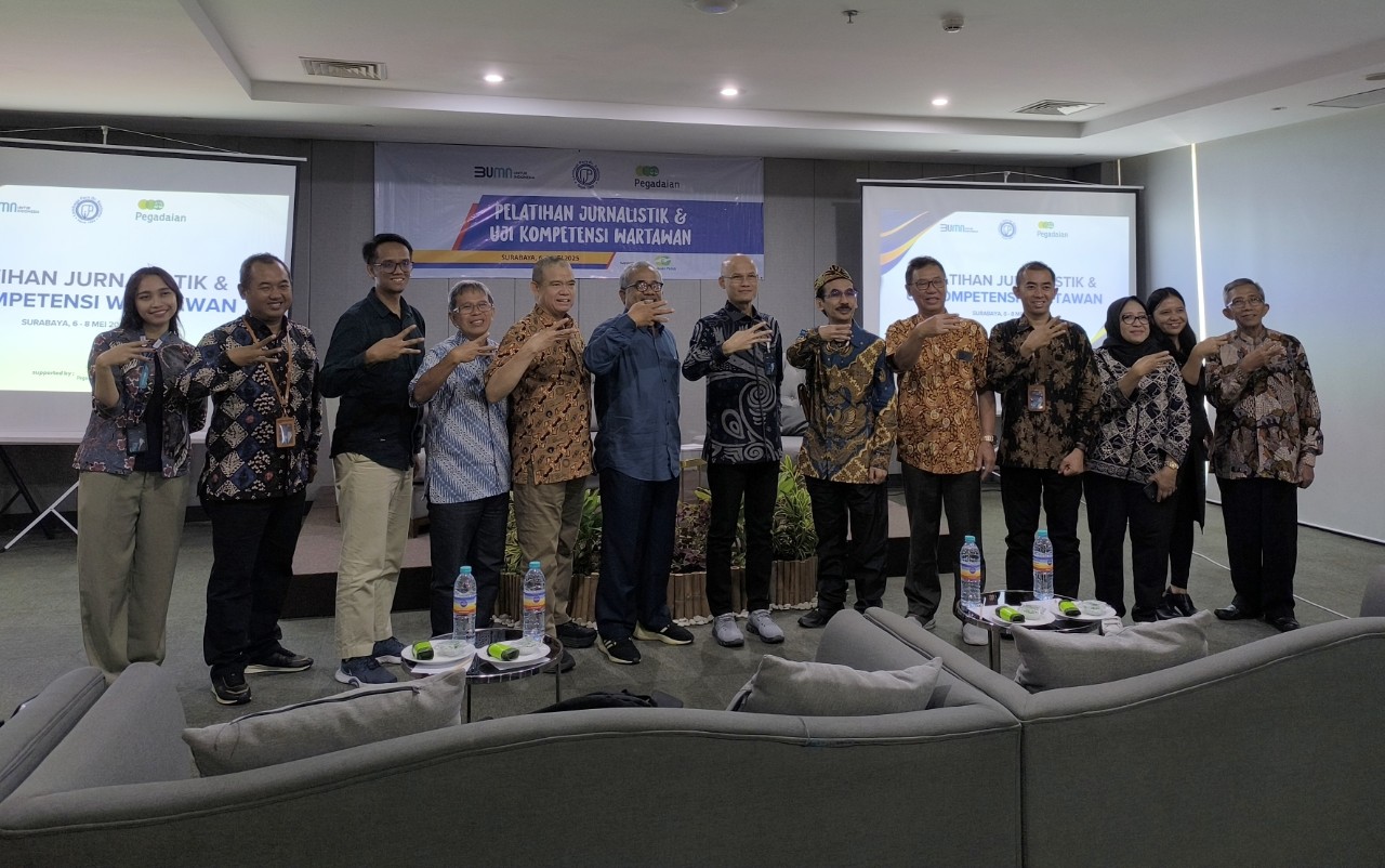 Komitmen Tingkatkan Kualitas Wartawan, Pegadaian dan LPDS Kembali Gelar UKW di Surabaya