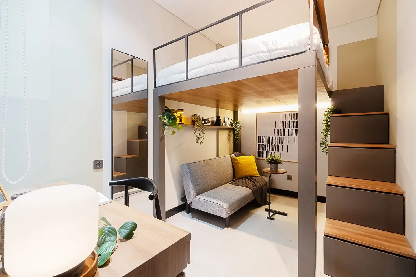 5 Kost Loft di Jakarta dengan Konsep Dua Tingkat: Nyaman, Estetik, dan Fungsional!
