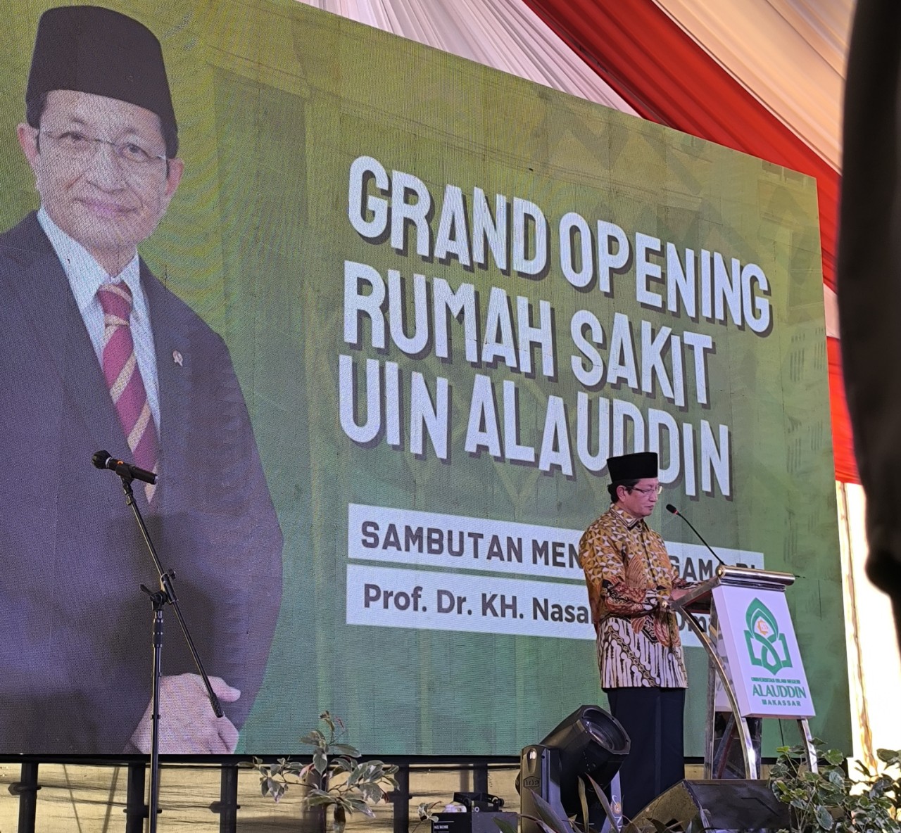 Resmikan RS UIN Alauddin Makassar, Menag Nasaruddin Umar Harap Jadi Pelopor Integrasi Pengobatan Modern dan Tradisional