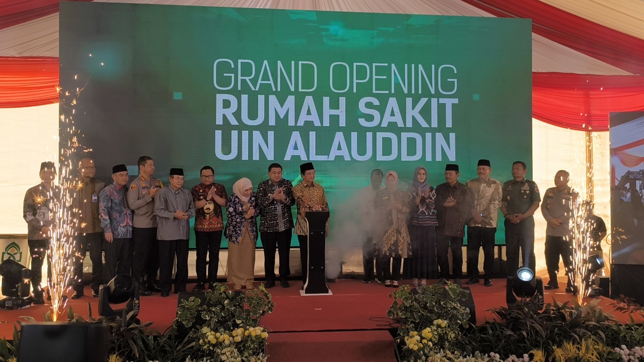Resmikan RS UIN Alauddin Makassar, Menag Nasaruddin Umar Harap Jadi Pelopor Integrasi Pengobatan Modern dan Tradisional
