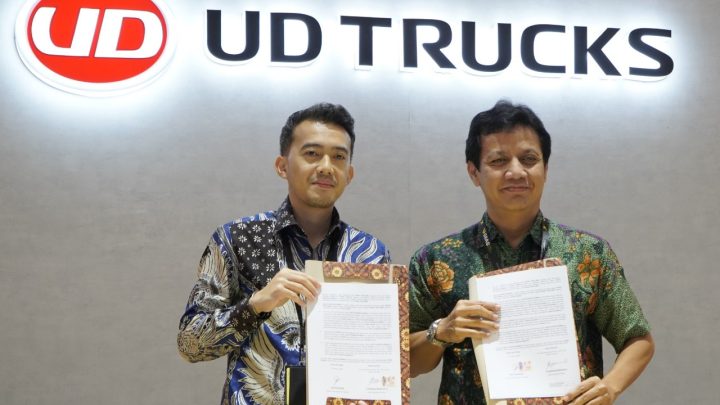 Astra UD Trucks dan Patra Logistik Teken MoU Pemeliharaan Armada BBM di GIIAS 2025 astra ud trucks