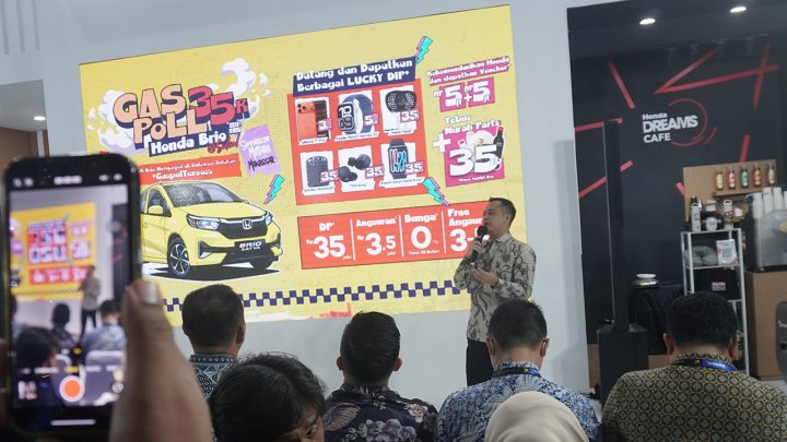 Honda Merayakan Penjualan 35 Ribu Unit Brio Se-Sulsel di GIIAS Makassar 2025 Honda Prospect Motor