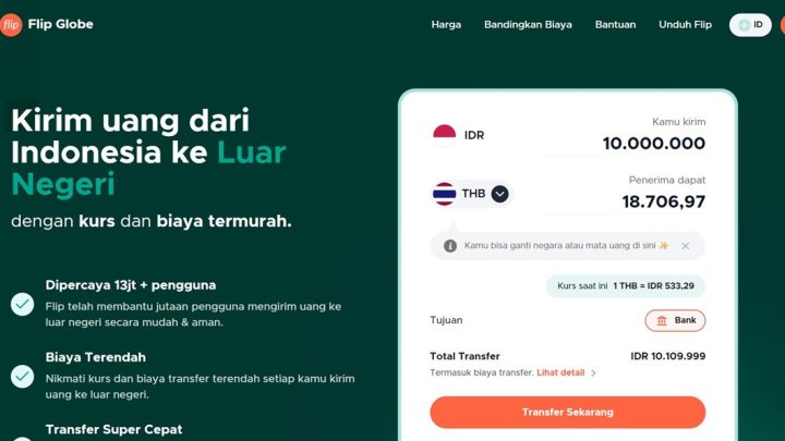 flip kalkulator mata uang