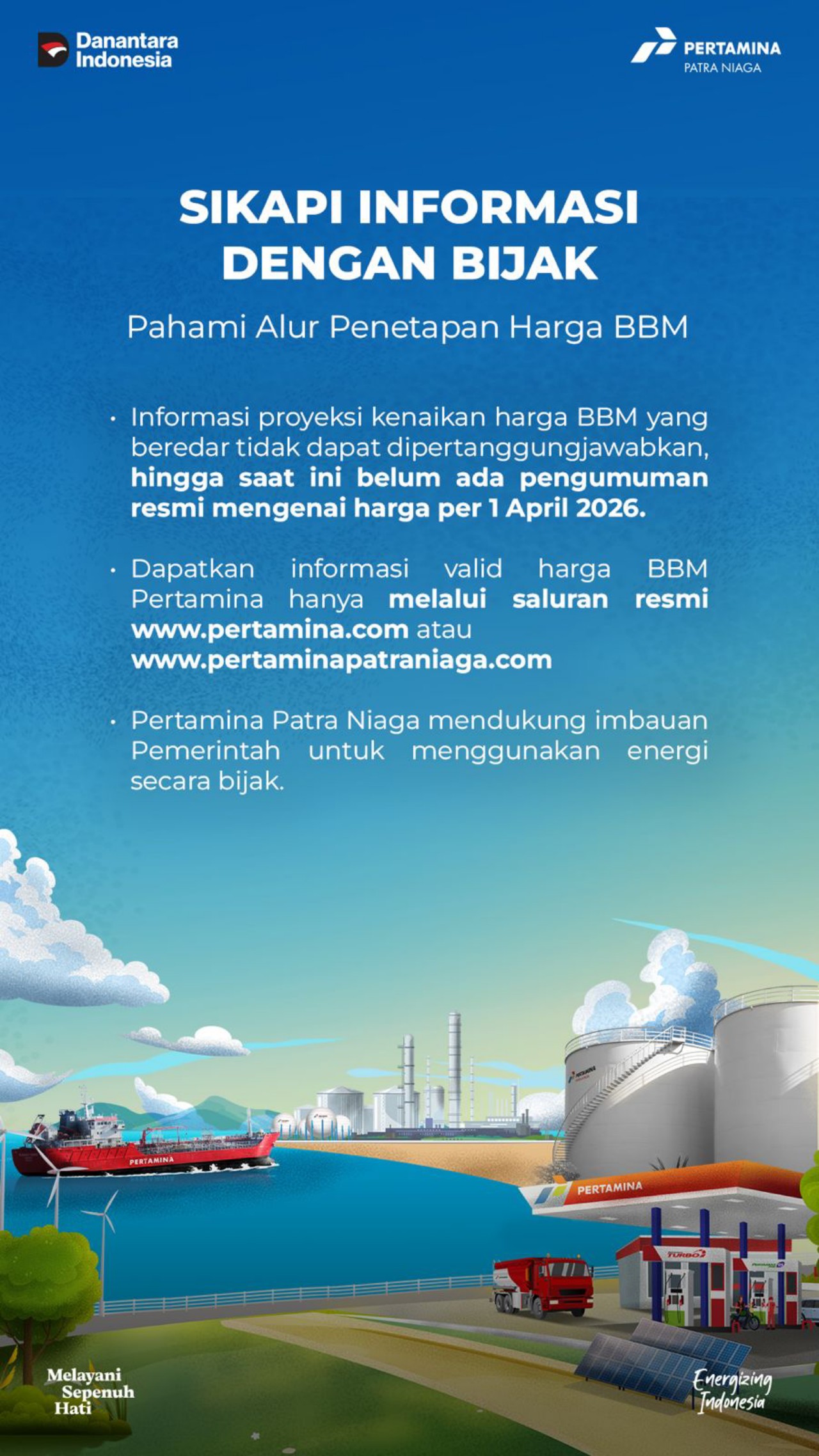 Harga BBM Dikabarkan Naik Awal April, Pertamina Tegaskan Belum Ada Keputusan!