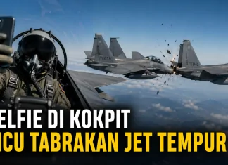 selfie pilot jet tempur