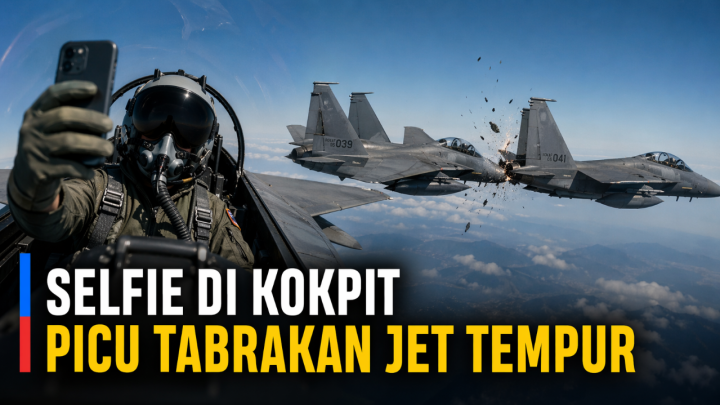 selfie pilot jet tempur