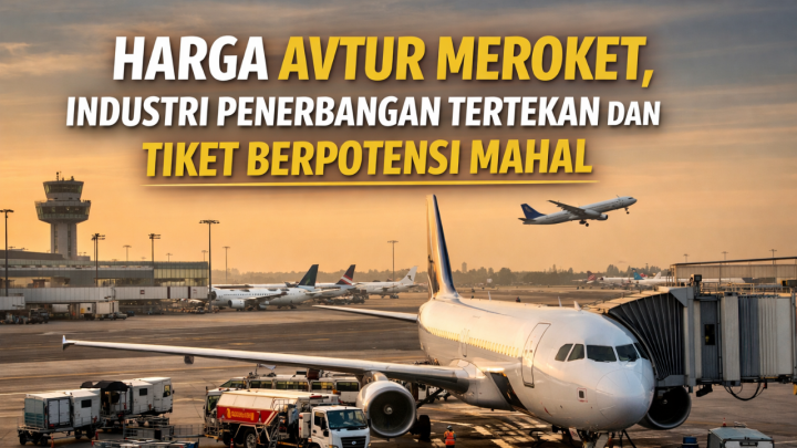 Harga Avtur Meroket, Industri Penerbangan Tertekan dan Tiket Berpotensi Mahal