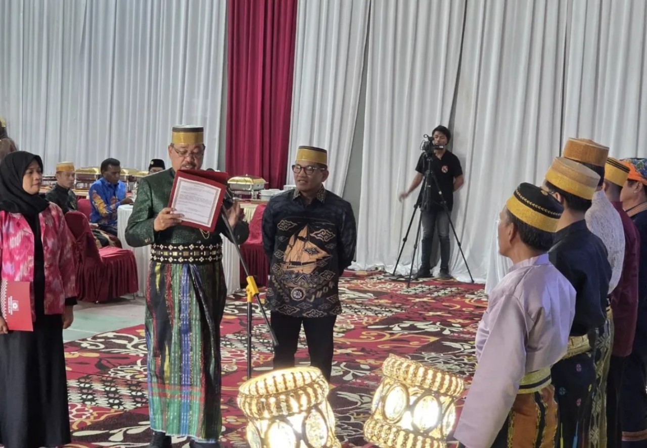 Wakili Andi Amran Sulaiman, Andi Rukman Nurdin Hadiri Pelantikan KKSS Papua Pegunungan