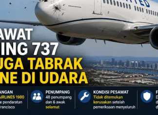 boeing 737 tabrak drone