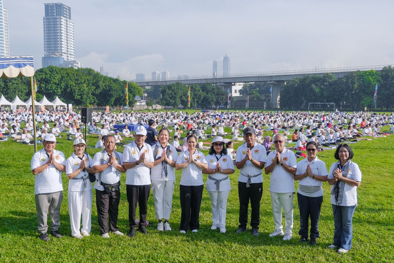 Wamenpar Buka Saka Yoga Festival 2026, Tegaskan Arah Pariwisata Berbasis Wellness