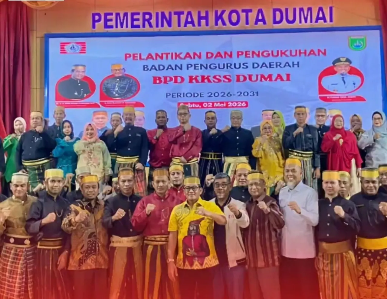 Pelantikan Akbar KKSS Dumai Perkuat Persatuan Warga Sulsel di Rantau