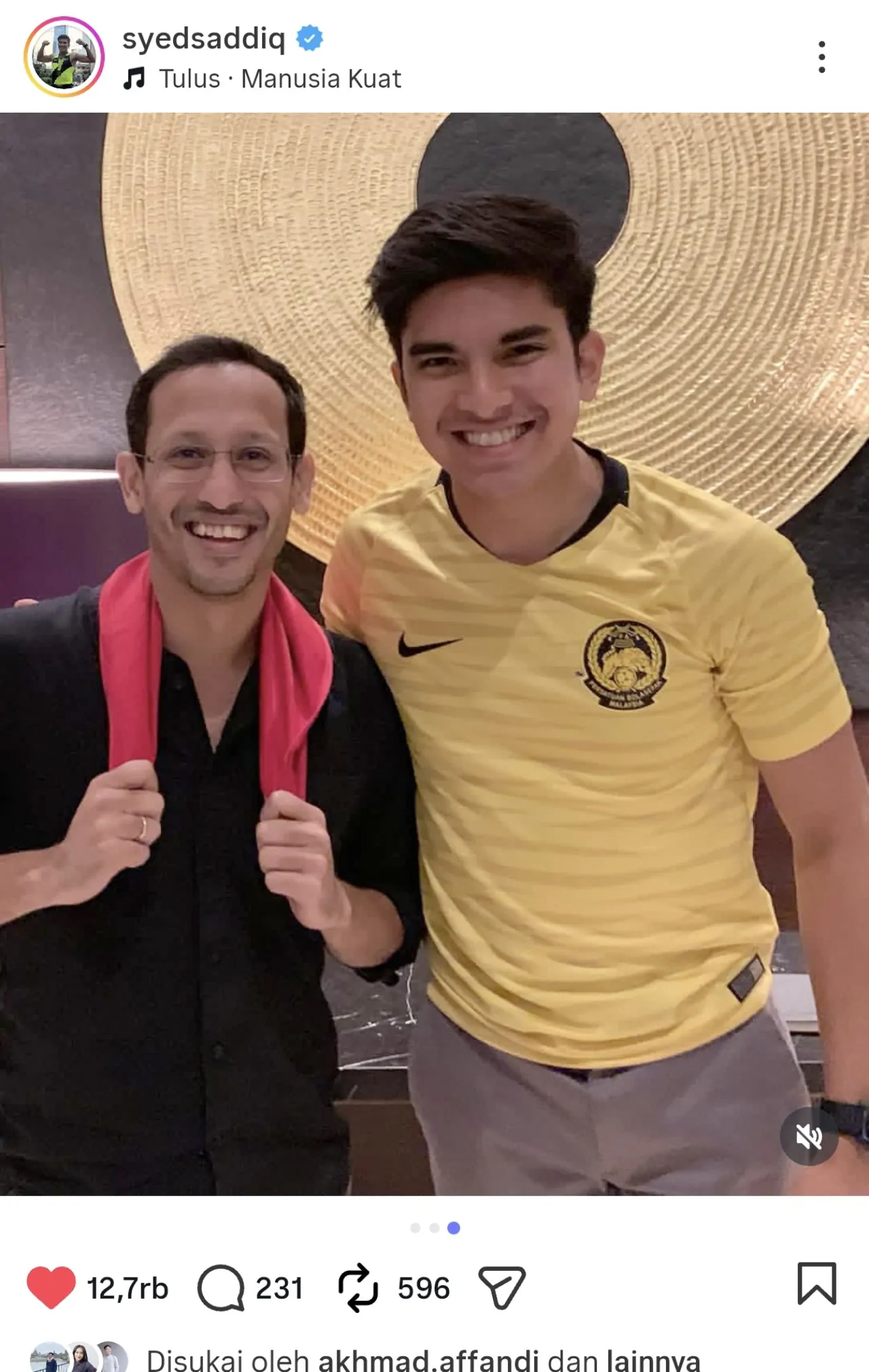 Pesan Menyentuh Politikus Muda Malaysia Syed Saddiq untuk Nadiem Makarim Viral di Media Sosial