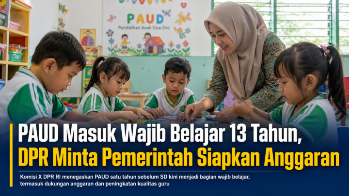 PAUD wajib belajar 13 tahun