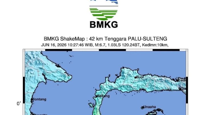 gempa Palu M6