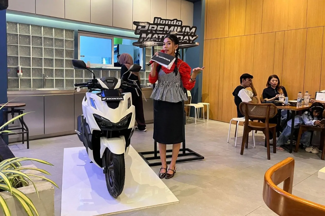 Asmo Sulsel Sambangi Tujuh Kota Lewat Roadshow Public Exhibition New Honda Vario Evo 160