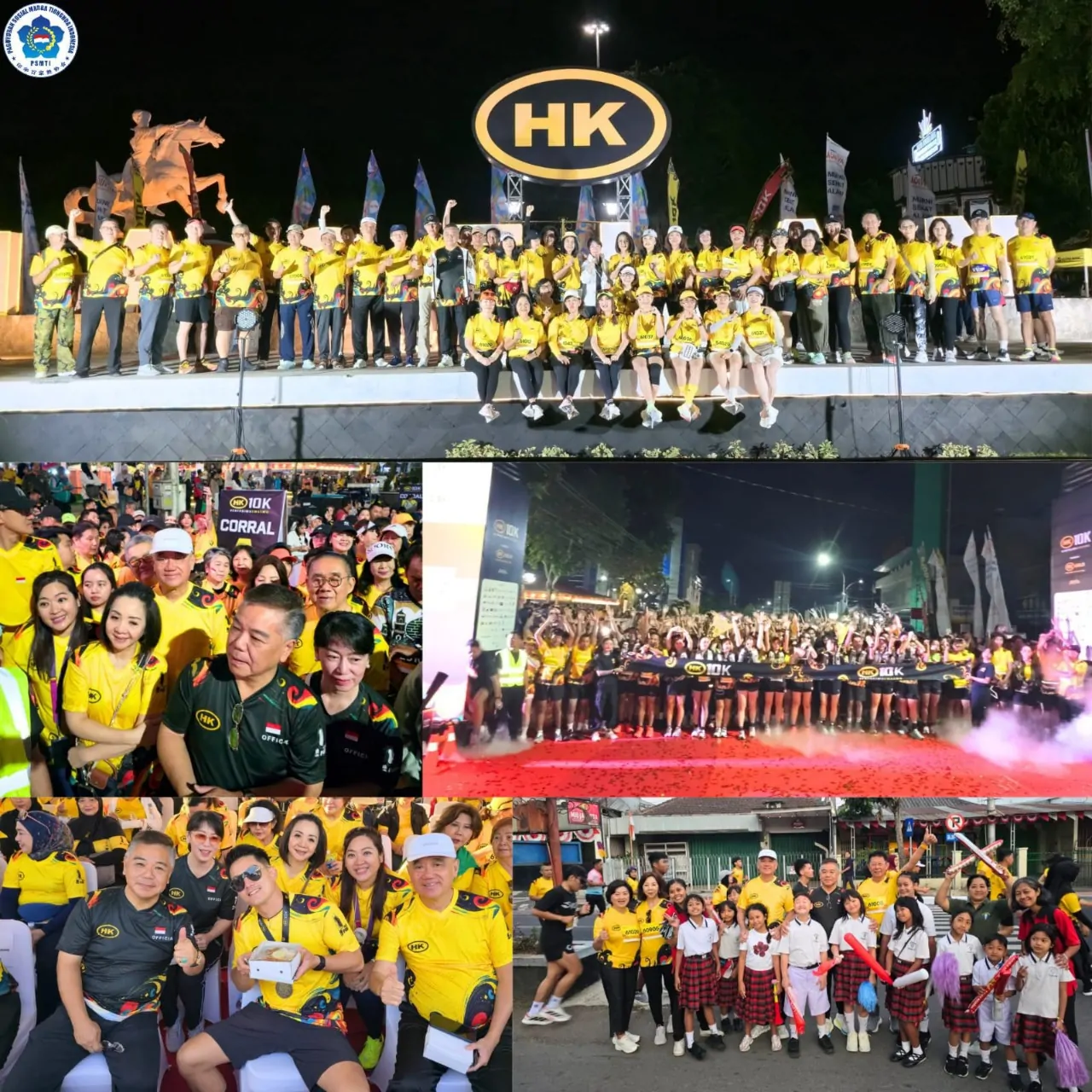 Ribuan Peserta Ramaikan HK Run 10K Magelang, Ketum PSMTI Wilianto Tanta Turut Hadir