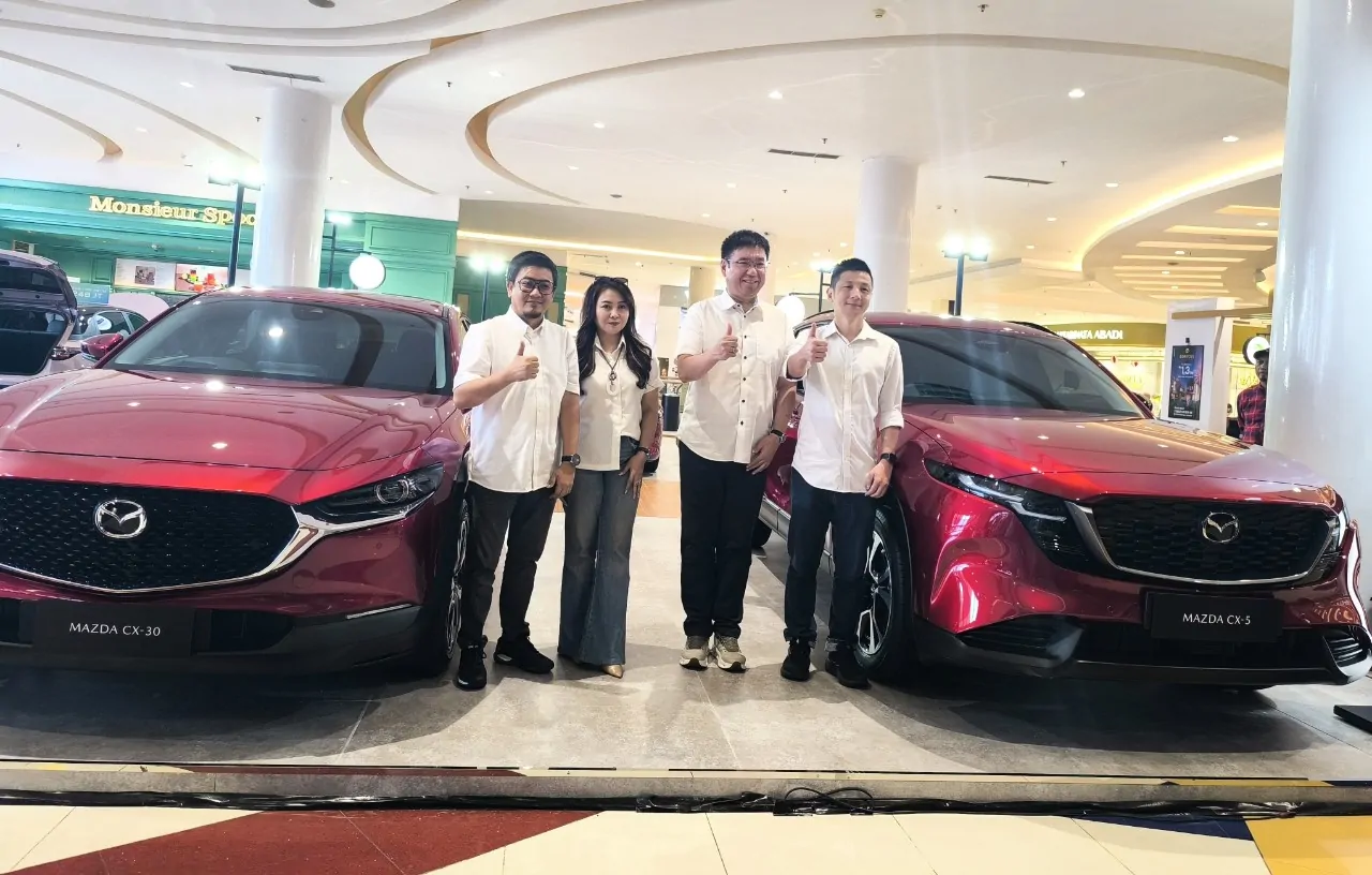 Mazda Bidik Pasar Indonesia Timur, Tiga Model Baru Diperkenalkan di Makassar