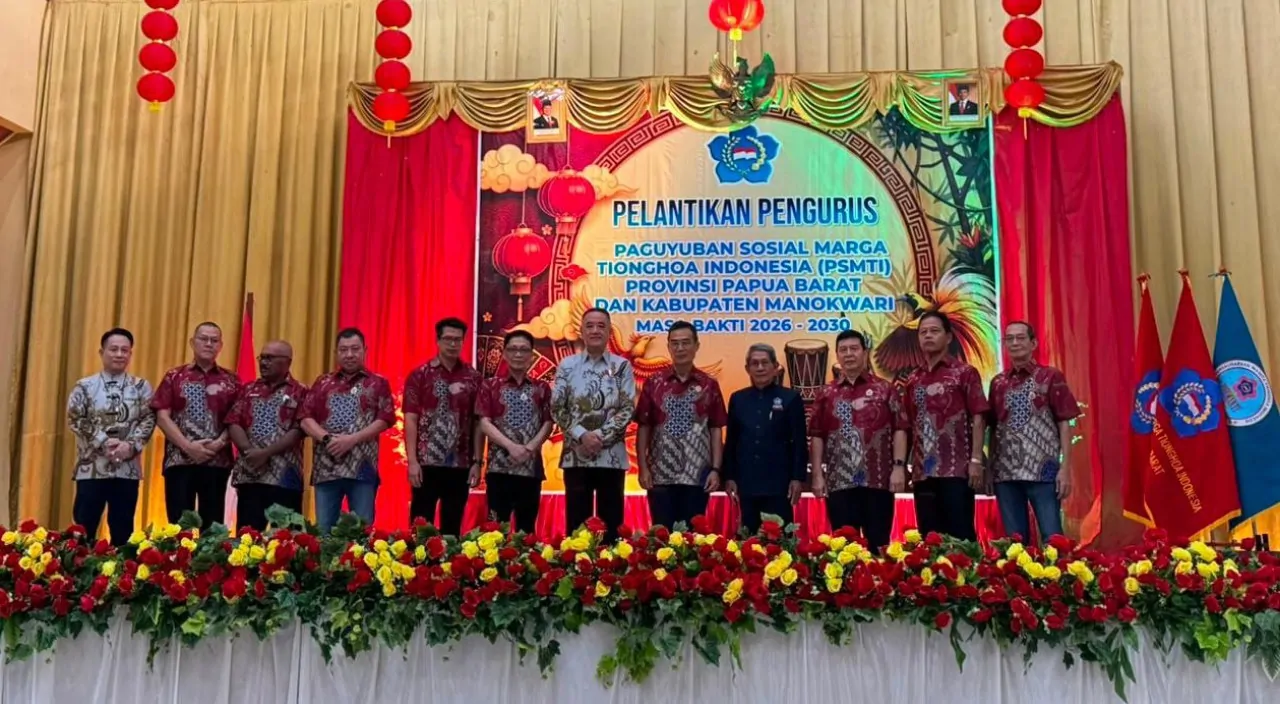PSMTI Papua Barat Resmi Dilantik, Ketum Wilianto Tanta Ajak Perkuat Persatuan dan Dukung Pembangunan