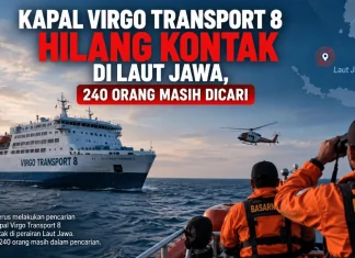 Kapal Virgo Transport 8 hilang kontak